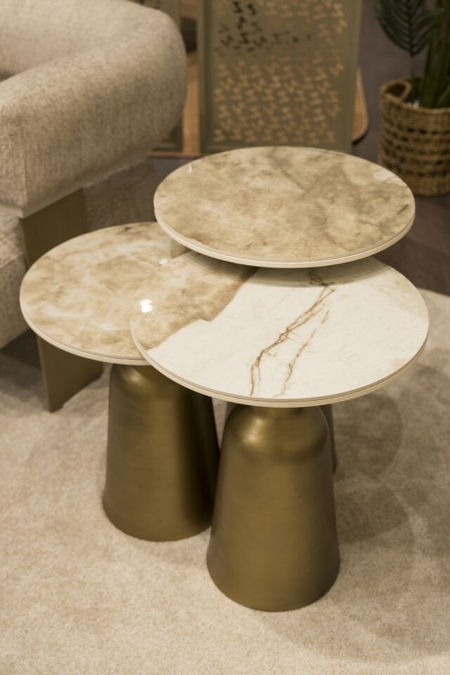 Beige Patagonia Zigon Sehpa